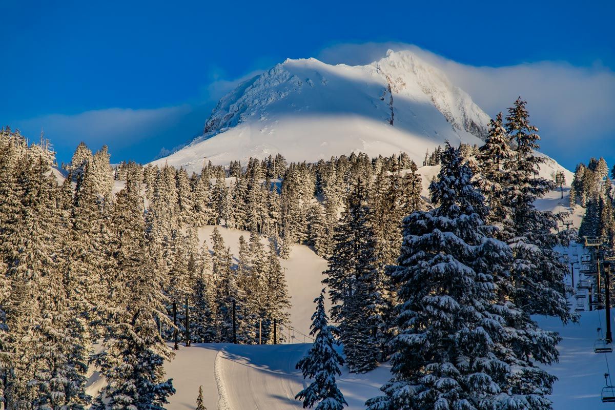 Mt. Hood Meadows ski area Oregon